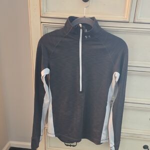 Under Armour Black ColdGear Fitted Pullover